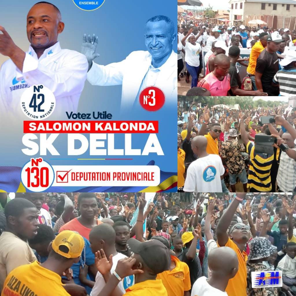 Lancement de la campagne électorale de SK DELLA et Moïse Katumbi à Kindu